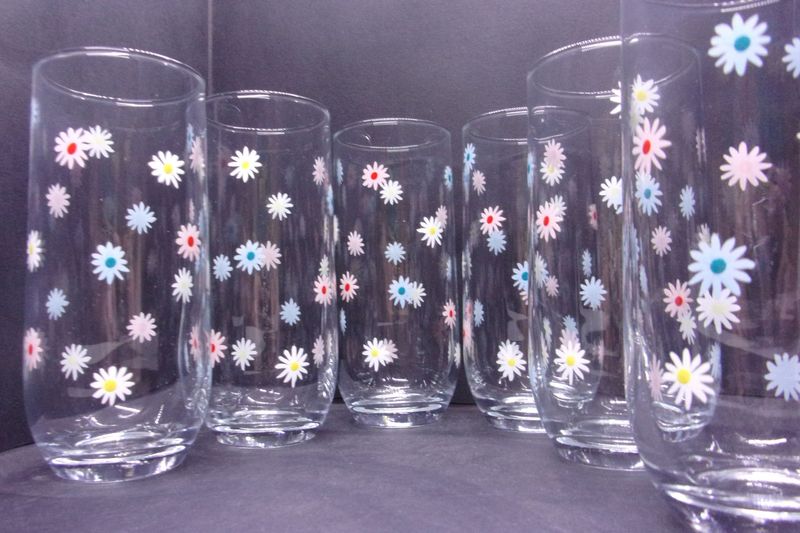 6 Verres à eau, jus de fruits ... 31.5cl ... 20250309 (149)