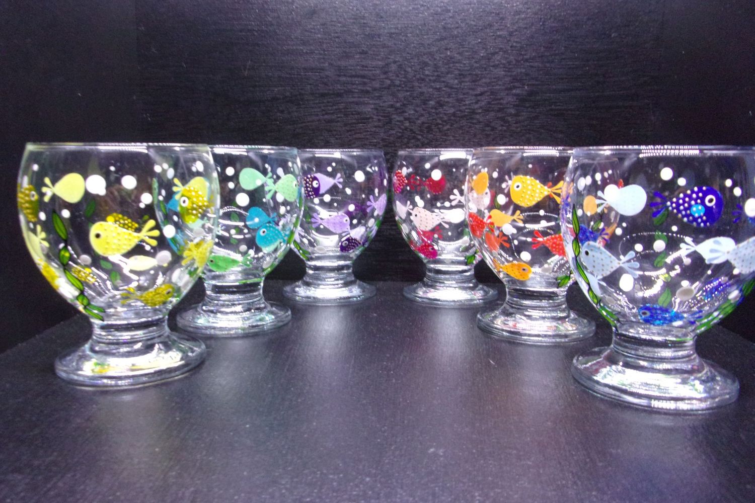 6 Verres à eau, jus de fruits ... 28cl...  20250503 (94)
