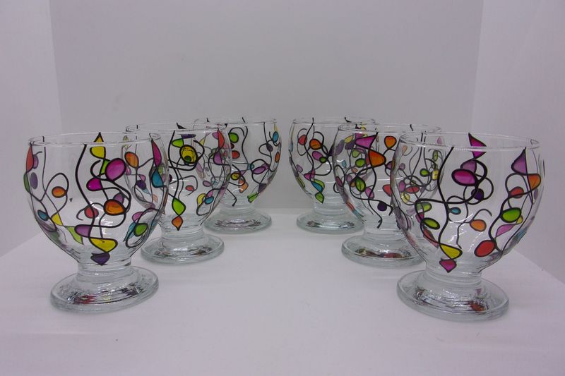 6 Verres à eau, jus de fruits ... 28cl...  20250503 (3)