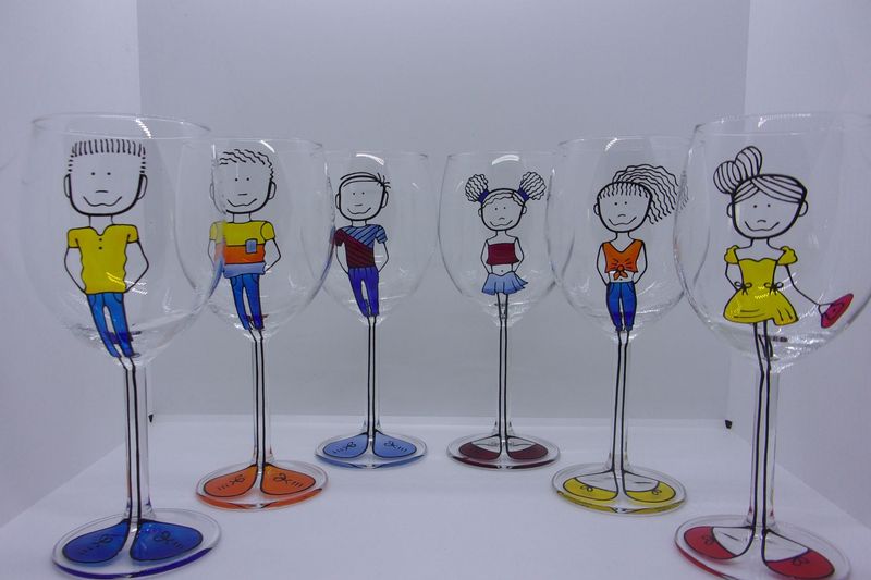 6 verres à vin ...30 cl... 20250713 (46)