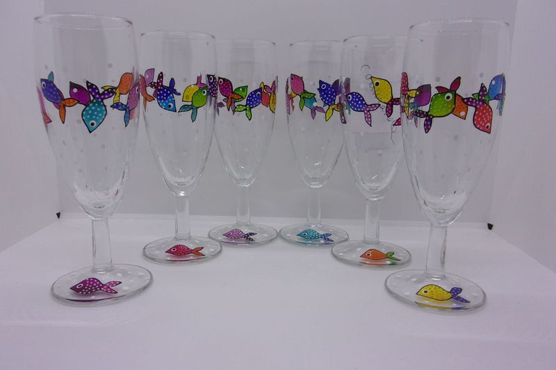 6 flûtes à champagne ... 21cl ... 20250828 (35)