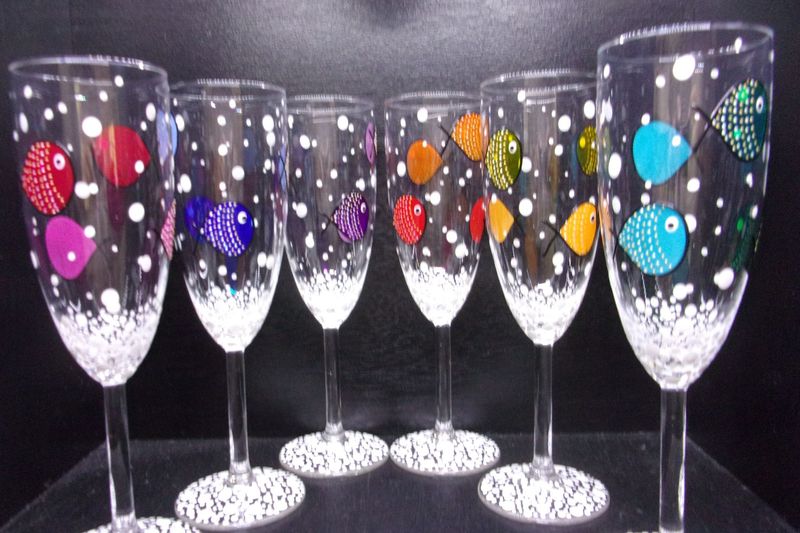 6 flûtes à champagne ... 21cl ... 20250828 (27)