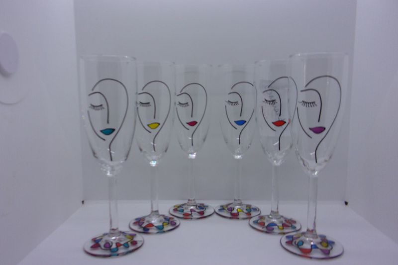 6 flûtes à champagne ... 21cl ... 20250828 (3)