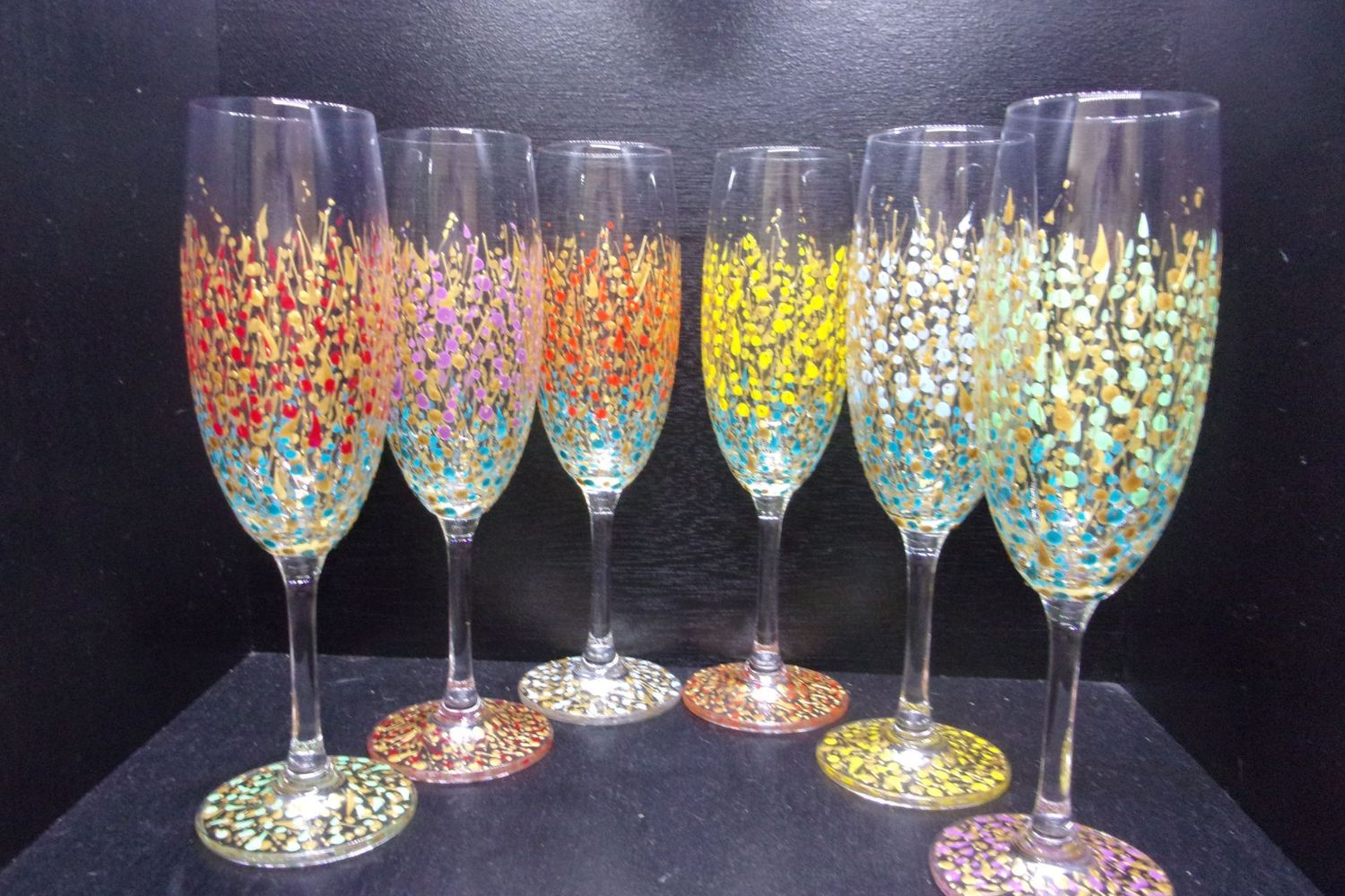 6 flûtes à champagne ... 17cl ... 20250828 (164)