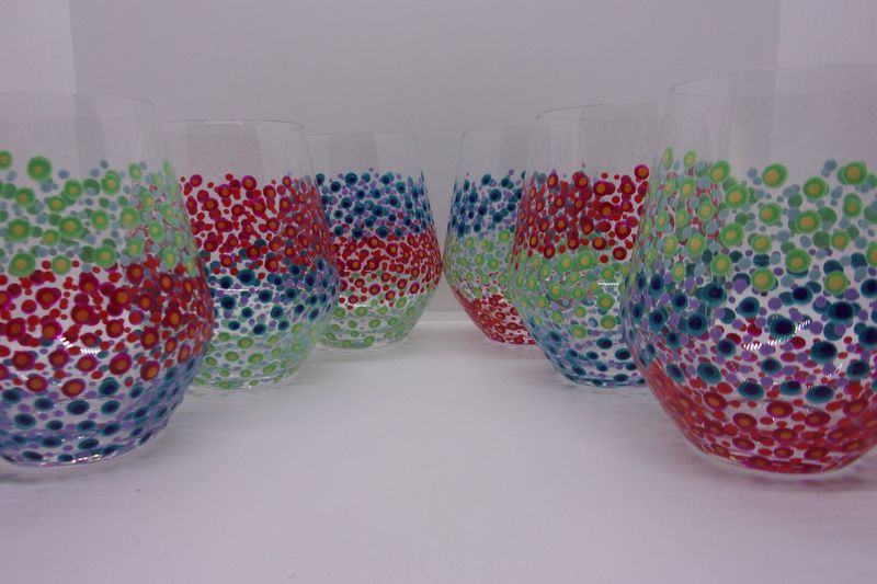 6 Verres à eau, jus de fruits ... 35cl ... 20250828 (254)