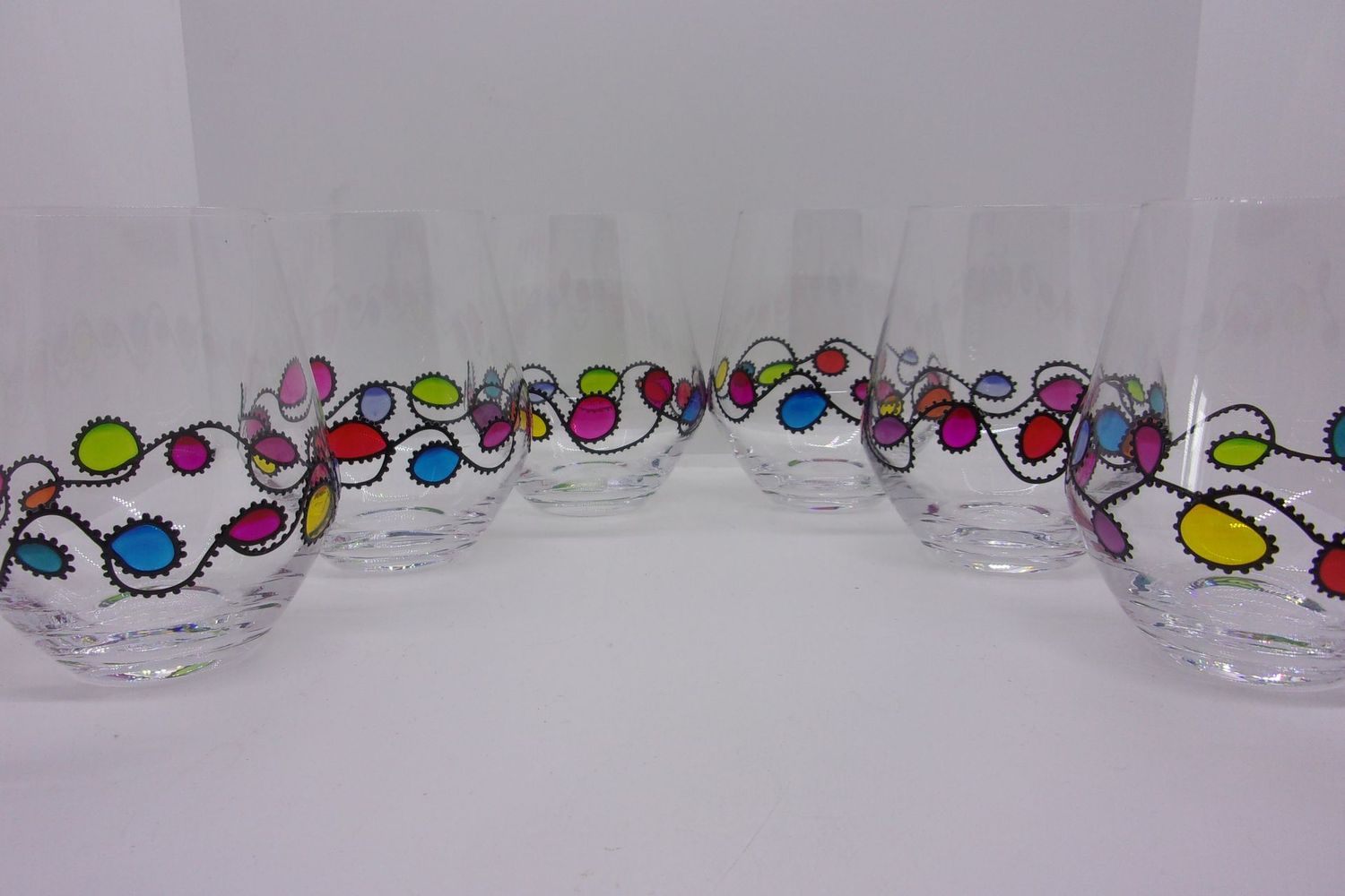 6 Verres à eau, jus de fruits ... 35cl ... 20250828 (232)