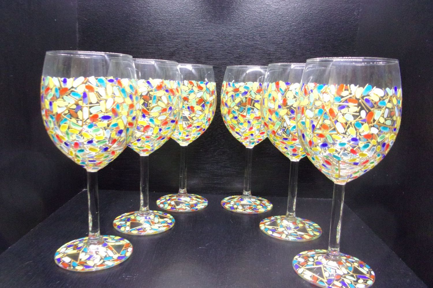 6 verres à vin ...30 cl... 20251001 (98)