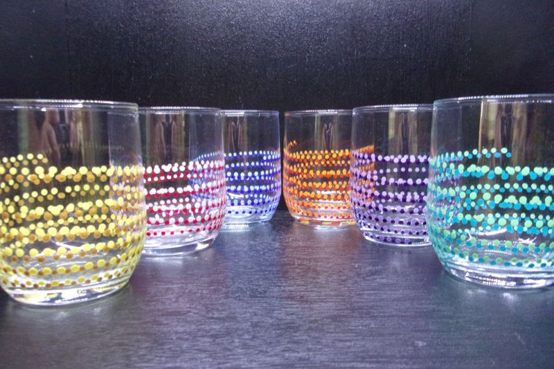 6 Verres à eau, jus de fruits ... 31.5cl ... 20251001 (147)