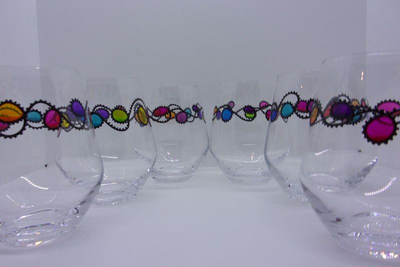 6 Verres à eau, jus de fruits ... 35cl ... 20251001 (9)