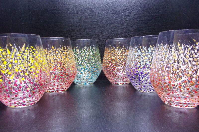 6 Verres à eau, jus de fruits ... 35cl ... 20251101 (130)