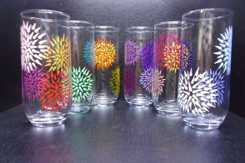 6 Verres à eau, jus de fruits ... 31,5cl ... 20251101 (74)