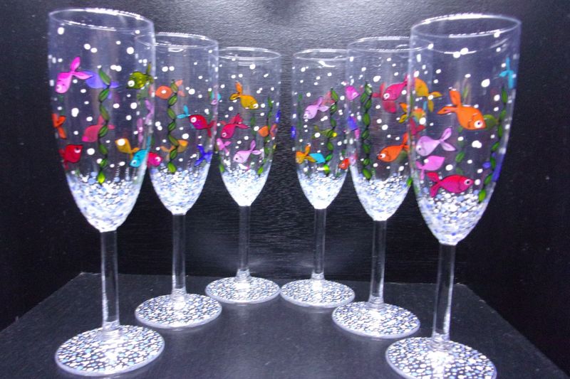 6 flûtes à champagne ... 21cl ... 20251109 (90)