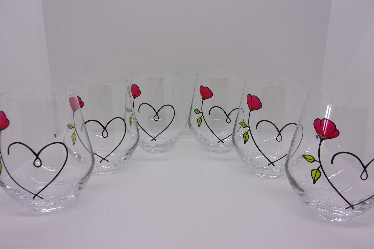 6 Verres à eau, jus de fruits ... 35cl ... 20260107 (202)