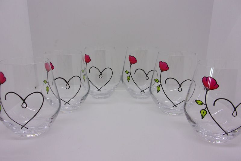 6 Verres à eau, jus de fruits ... 35cl ... 20260107 (202)