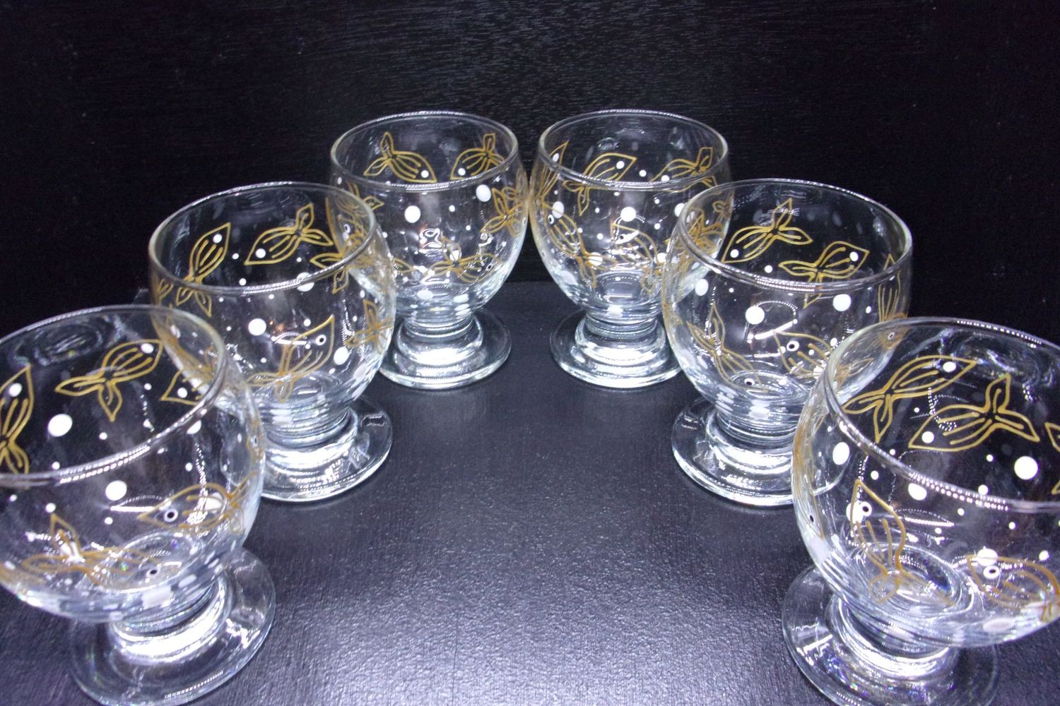 6 Verres à eau, jus de fruits ... 28cl...  20260107 (115)