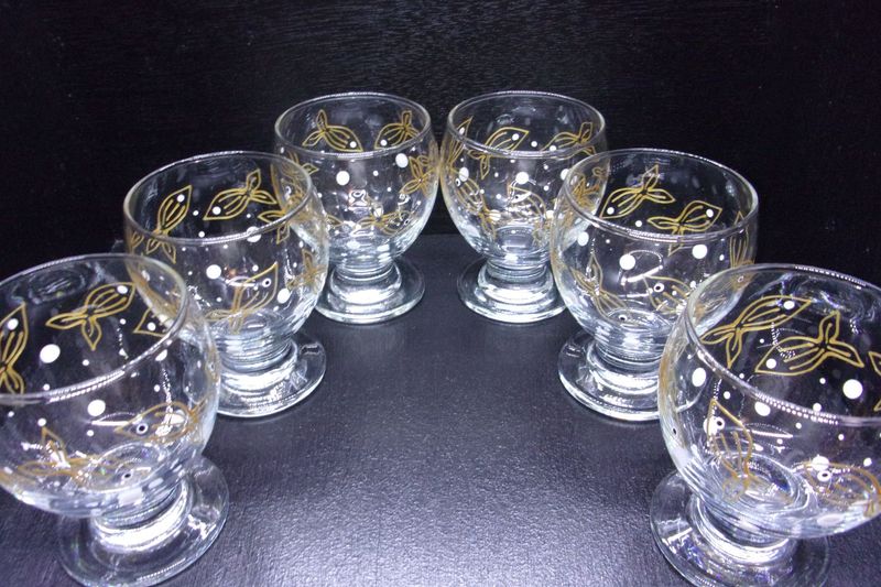 6 Verres à eau, jus de fruits ... 28cl...  20260107 (115)