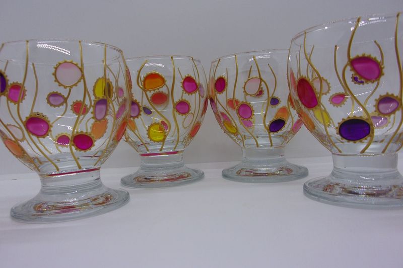 6 Verres à eau, jus de fruits ... 28cl ou 21cl ...  20260219 (56)