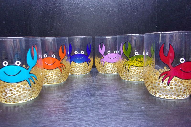 6 Verres à eau, jus de fruits ... 31.5cl ... 20260219 (104)