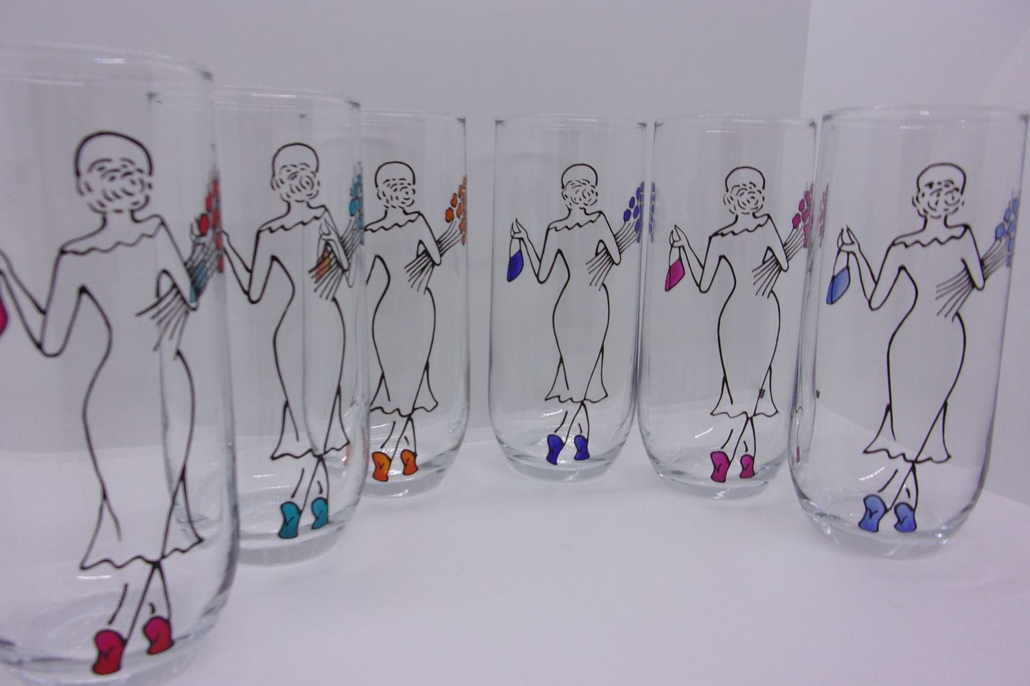 6 Verres à eau, jus de fruits ... 31,5cl ... 20260219 (210)