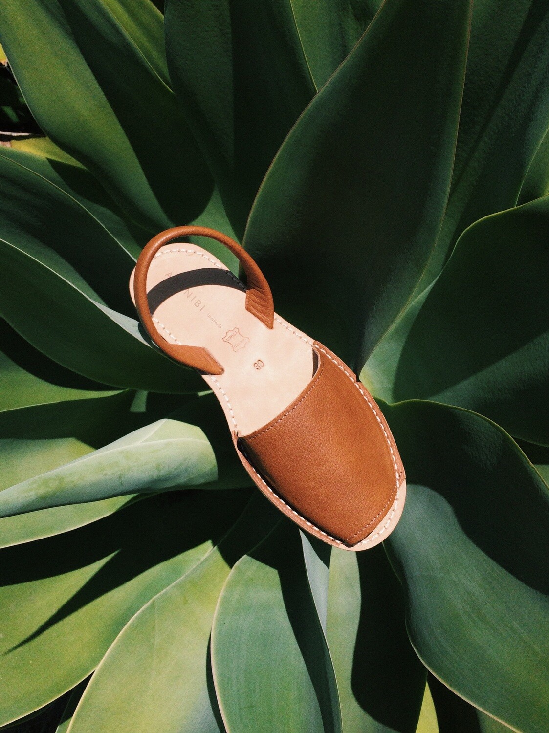Desert Camel Leather Sandals