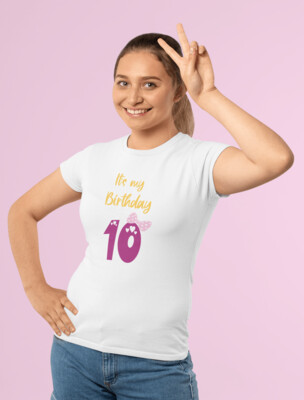 Personalised Kids Birthday T-shirt