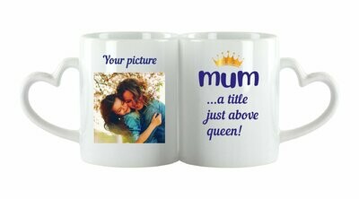 MUM...a title just above queen! Photo Coffee Mug