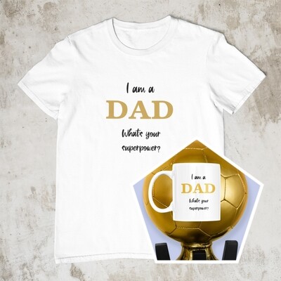 I am a DAD, What's your superpower? gift bundle