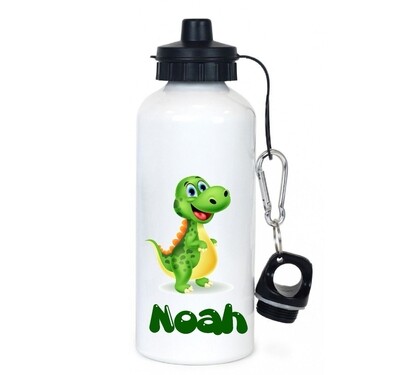Personalised Dinosaur Water Bottle