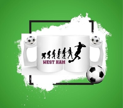 West Ham Evolution Mug