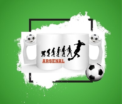 Arsenal Evolution Mug