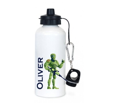 Personalised Robot Water Bottle