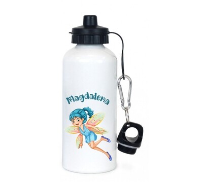 Personalised Blue Fairy Water Bottle