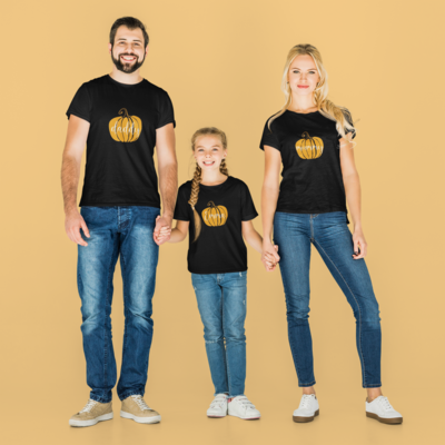 Personalised Family Matching Halloween T-shirt