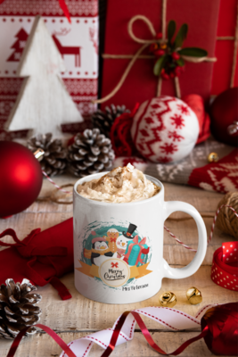 Personalised Christmas Coffee Mug