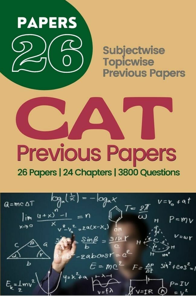 CAT Previous Papers Topicwise CAT Previous Papers Topicwise
