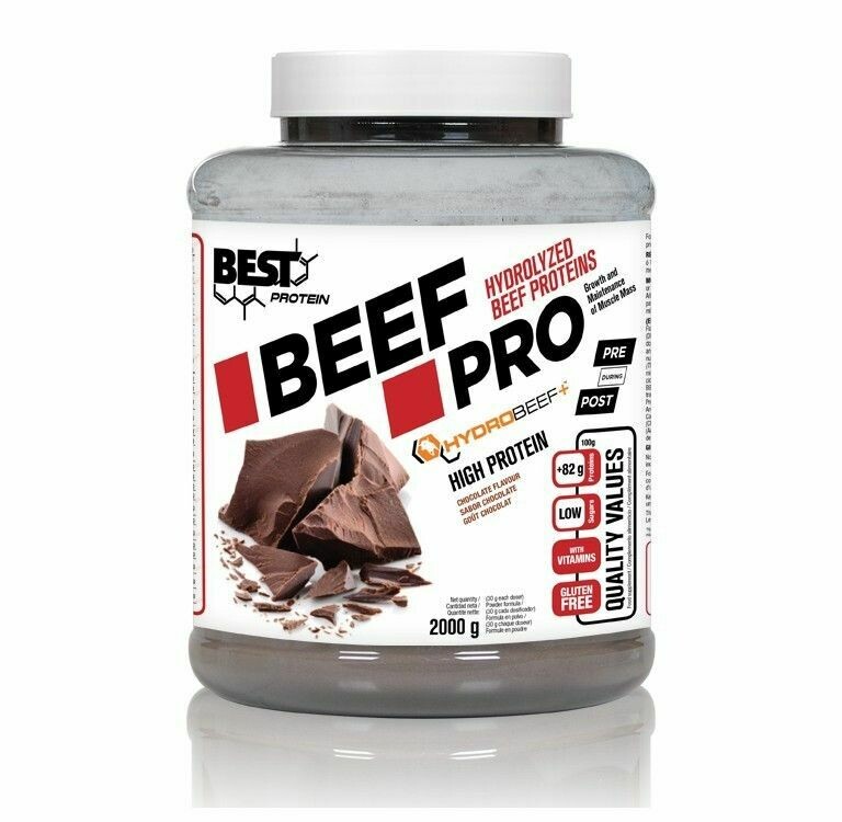 Beef Pro Quality 2 KG | Aumento de la Masa Muscular, Alto contenido de Proteínas
