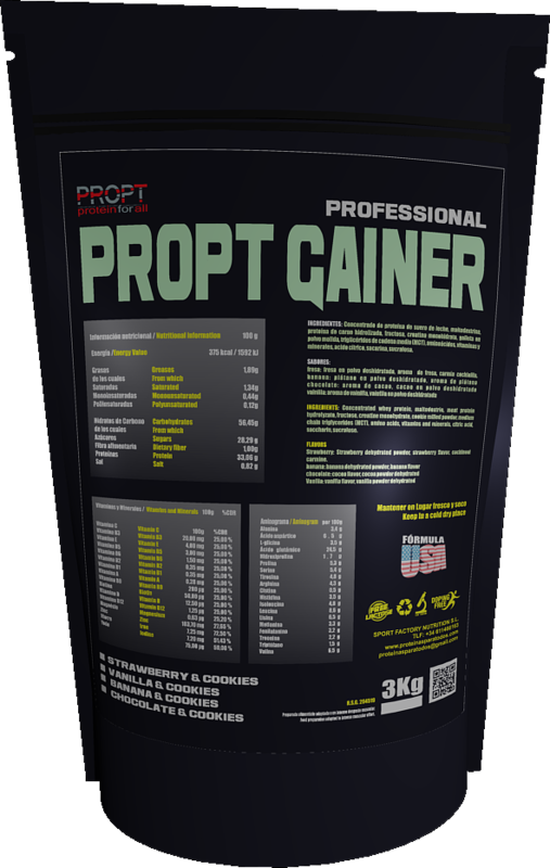 Big Gainer Pro 3 KG |  Alto Contenido en Proteínas y Carbohidratos