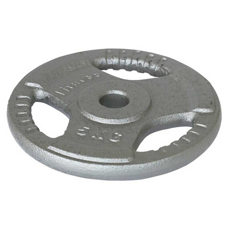 Disco de Hierro Fundido 1,25- 25 KG 30 MM de Diametro con agarre