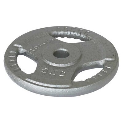 Disco de Hierro Fundido 1,25- 25 KG 30 MM de Diametro con agarre