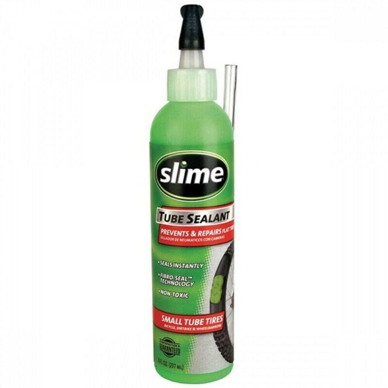 Slime Antipinchazos 8 oz/ 237 ml. Tubo sellante líquido para Bicicletas