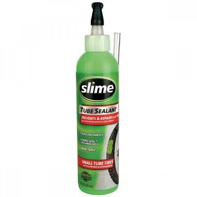 Slime Antipinchazos 8 oz/ 237 ml. Tubo sellante líquido para Bicicletas