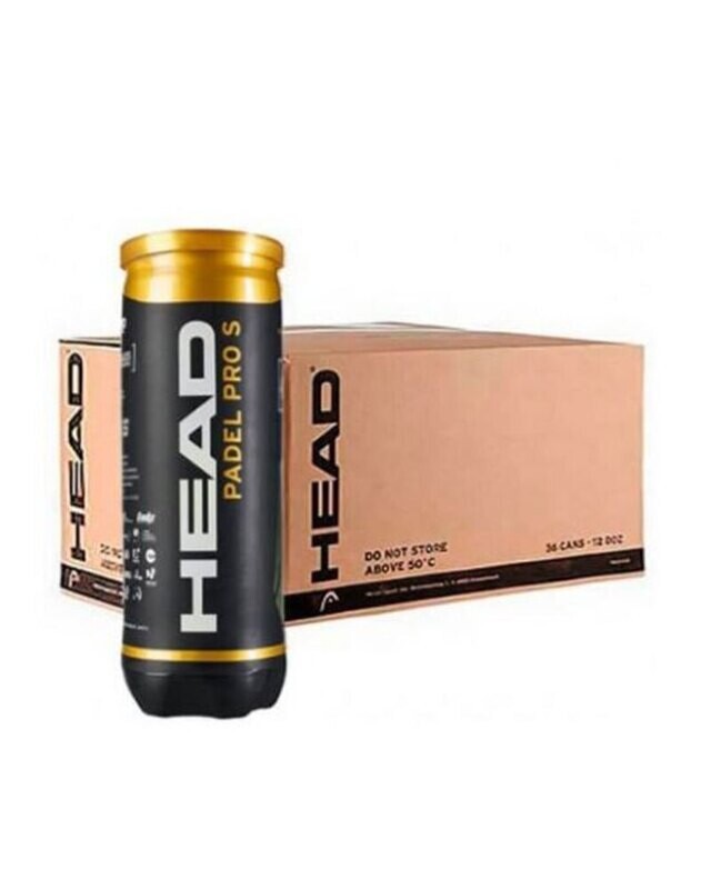 Cajón HEAD PADEL PRO S ,72 Pelotas Pádel - 24 Botes de 3 uds.
