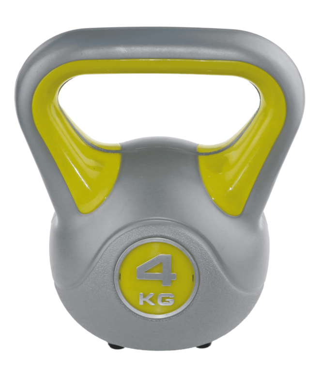 Kettlebell Pesa Rusa Fit 4KG con asa antideslizante.