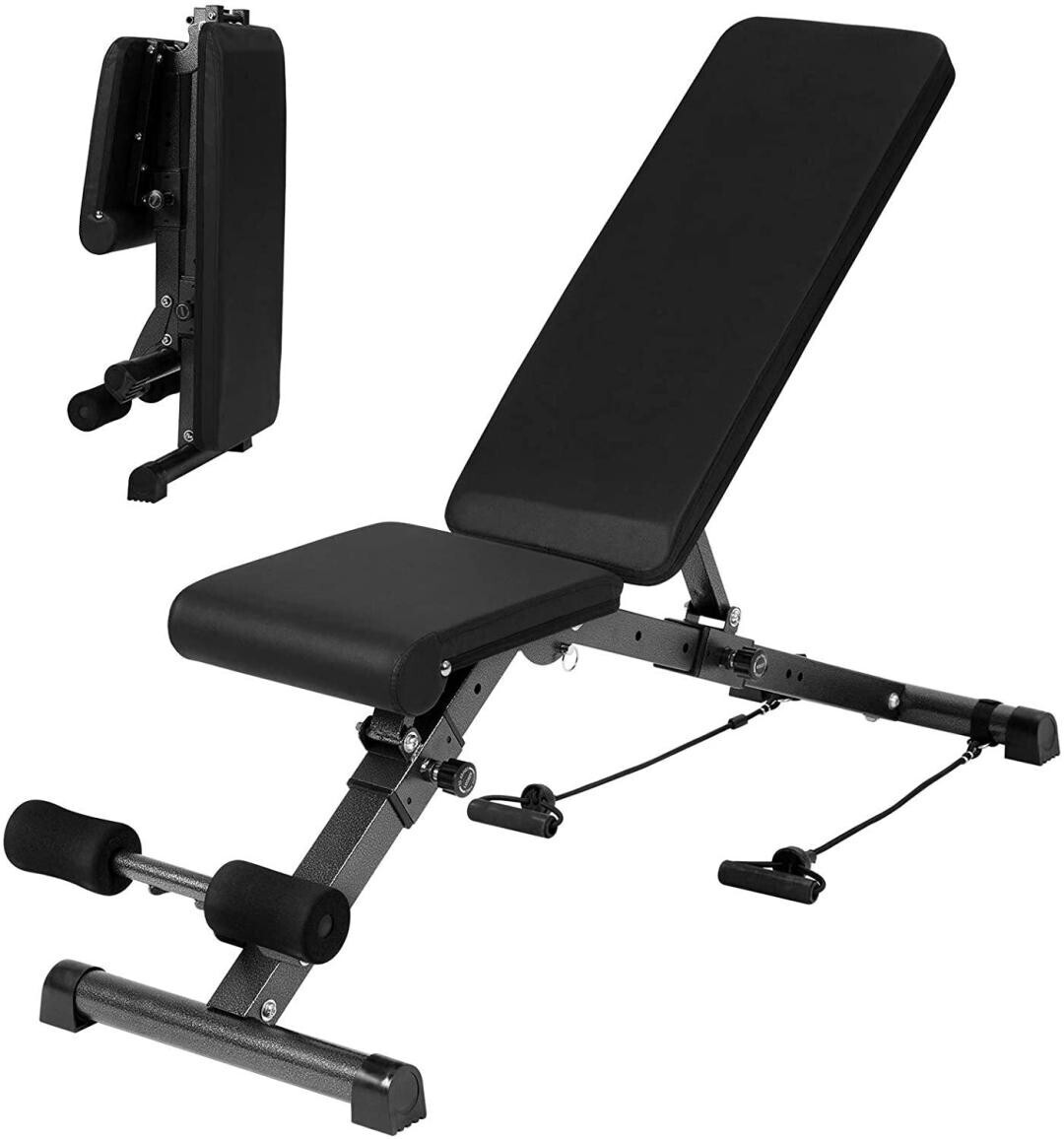 Banco Musculación, Multifuncional, Reclinable/ Inclinable. Fitness 8 Posiciones