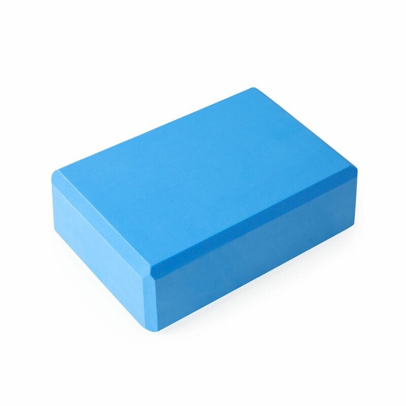 Bloque ladrillo Azul de Espuma para Yoga/Pilates