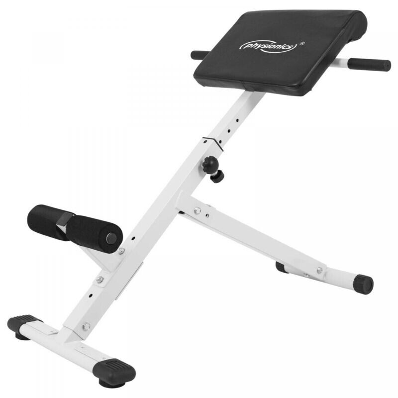 Silla Romana Banco Abdominal y Espalda Multifuncional Fitness Regulable Plegable