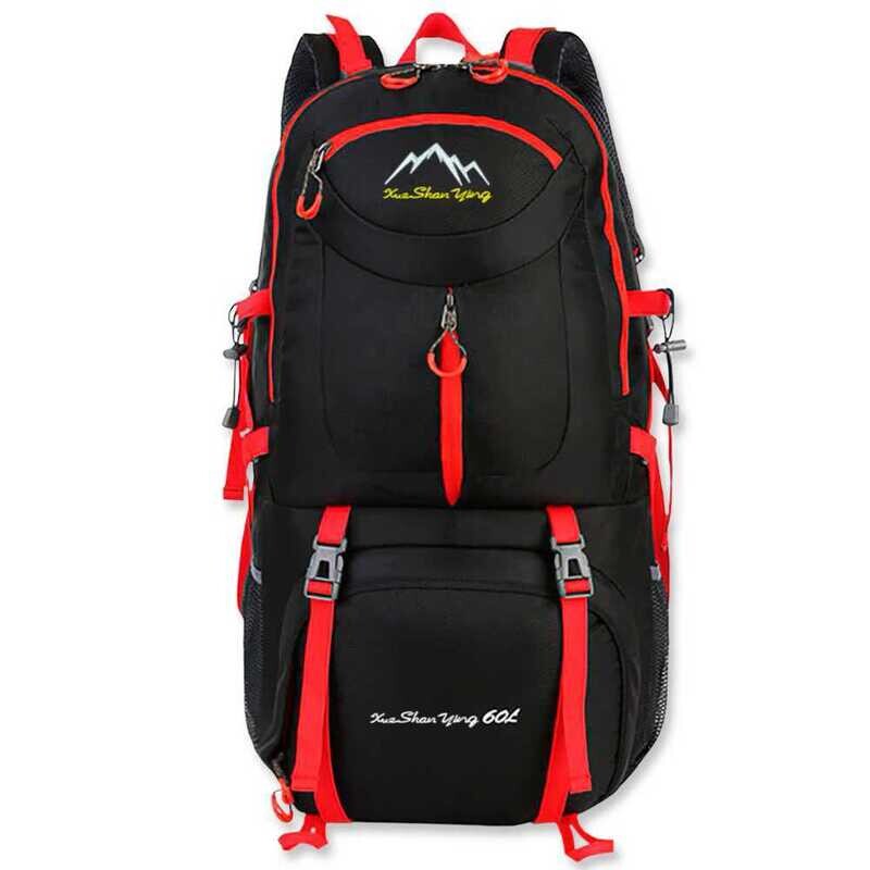 Mochila Impermeable 60 Litros con 8 Múltiples bolsillos Trekking