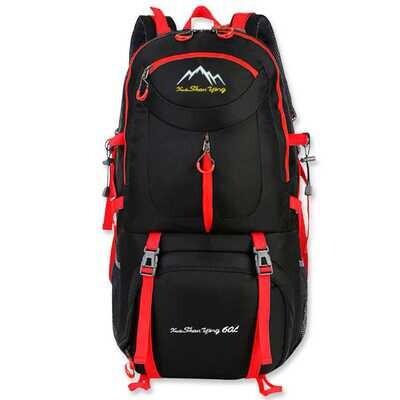 Mochila Impermeable 60 Litros con 8 Múltiples bolsillos Trekking