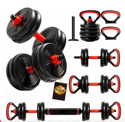 Kit de Entrenamiento Mancuernas Ajustables Kettlebell 25 kg