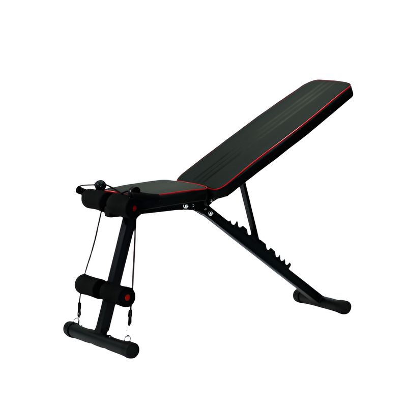 Banco Pesas Multifuncional 7 Posiciones Carga Máxima 150 kg